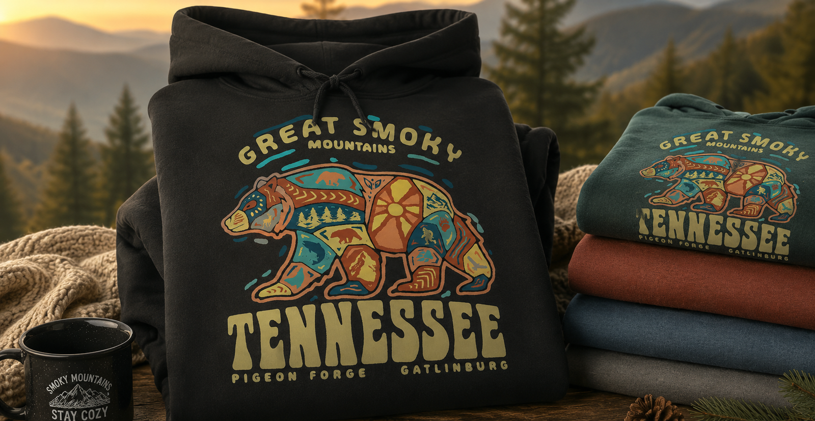 Comfortable hoodies and casual apparel